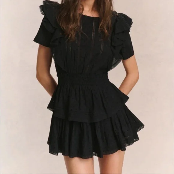 love shack fancy natasha dress black THE BEST PART CUT OUT BLAZER  AKIRA